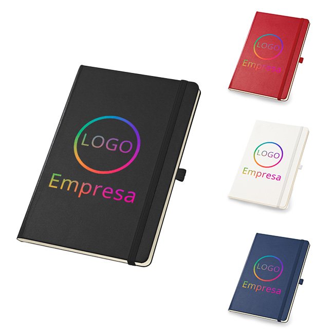 Caderno Capa Dura Várias Cores