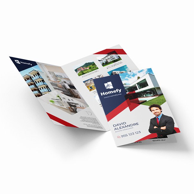 Flayer com Dobras Várias Medidas