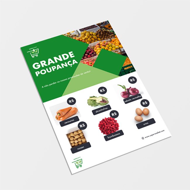 Encarte para Supermercados